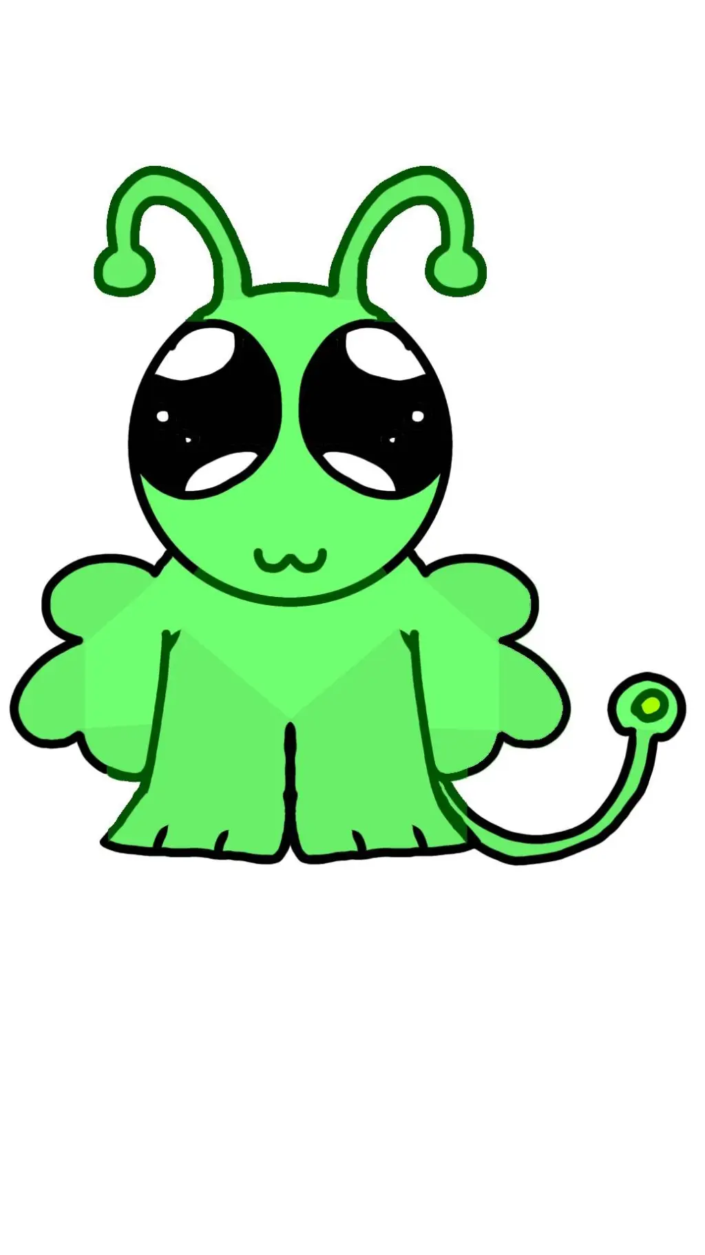 ai character: Dandys world! background