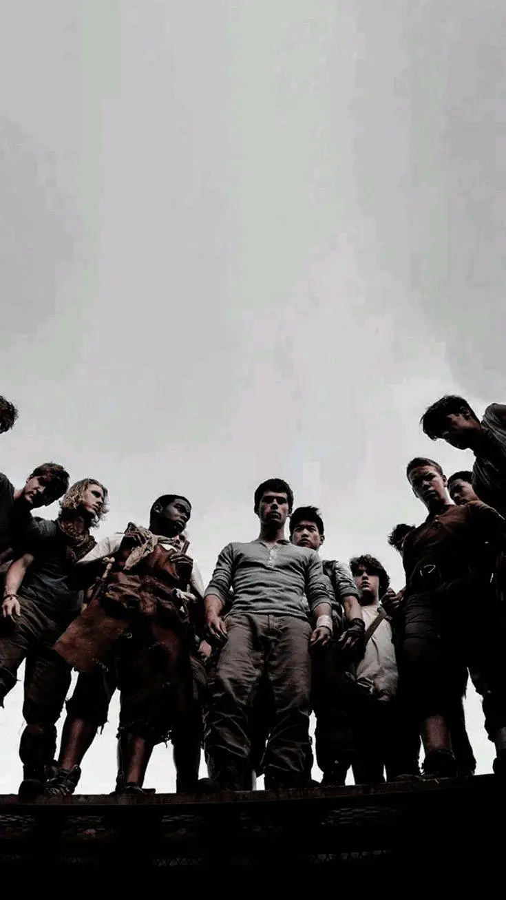 ai character: The maze runner 🥹 background