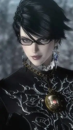 ai character: Bayonetta background