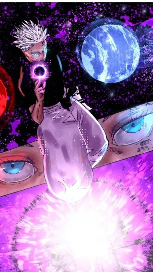 ai character: saturo gojo background