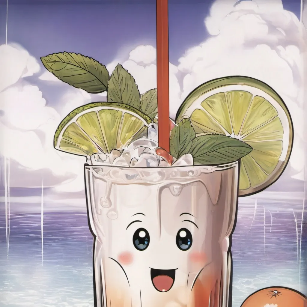 chat with ai character: a nice drink 