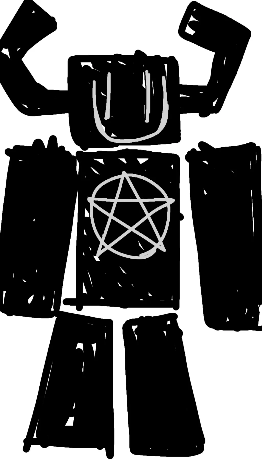 ai character: Death background