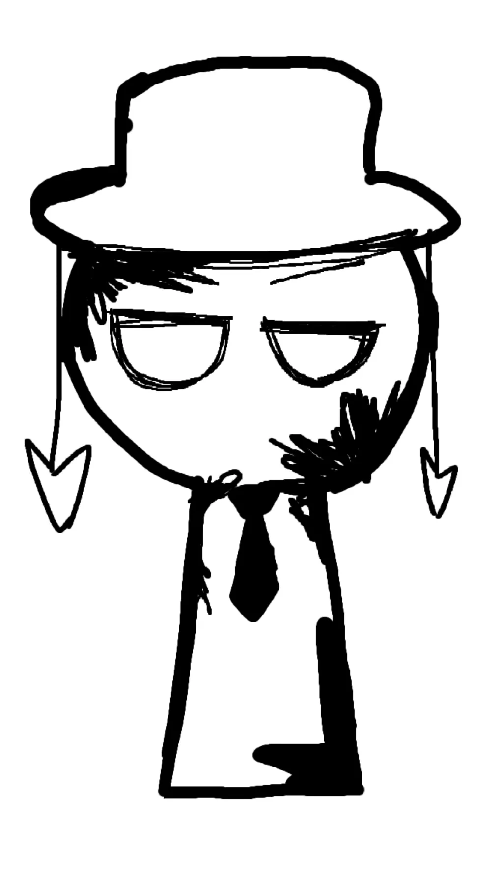 ai character: Black/￼light ￼ background