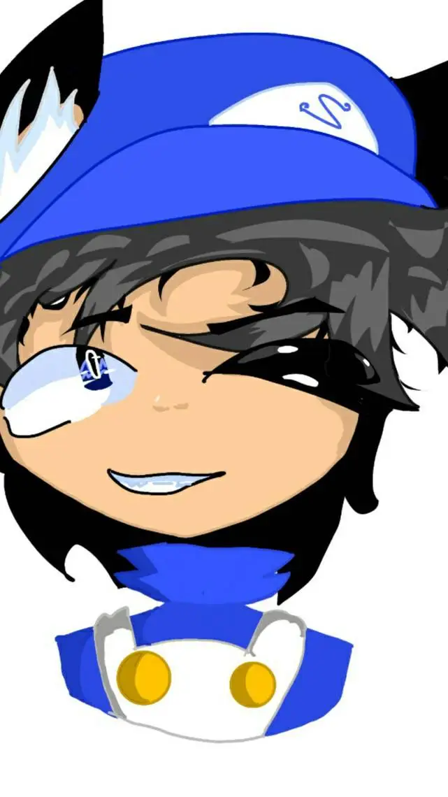 ai character: Smg4 as a wolf? background
