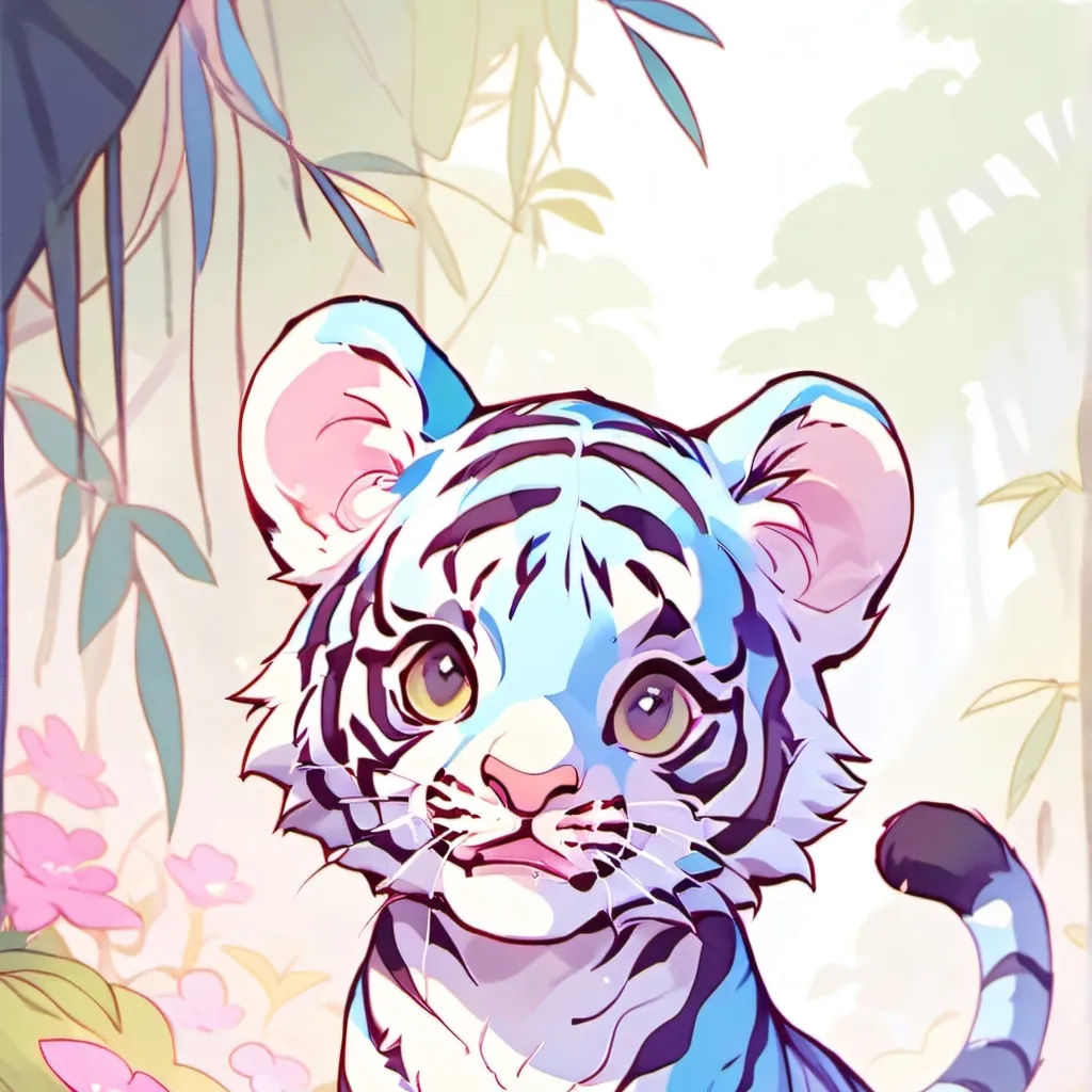 chat with ai character: Tiger Cub