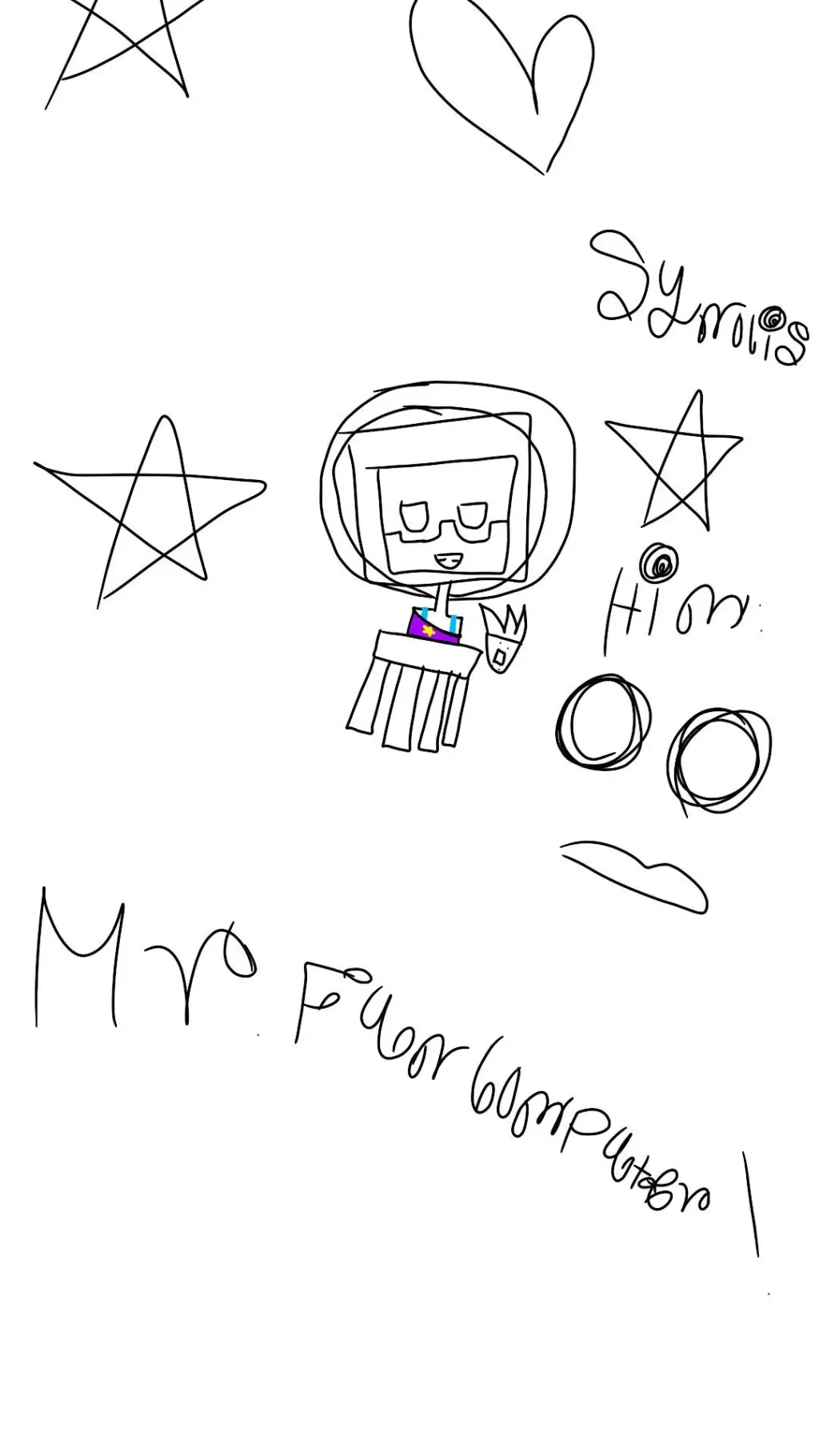 ai character: Mr Funcomputer background