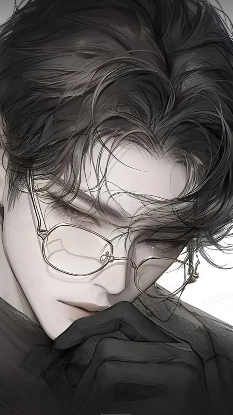 ai character: Mako Justin background