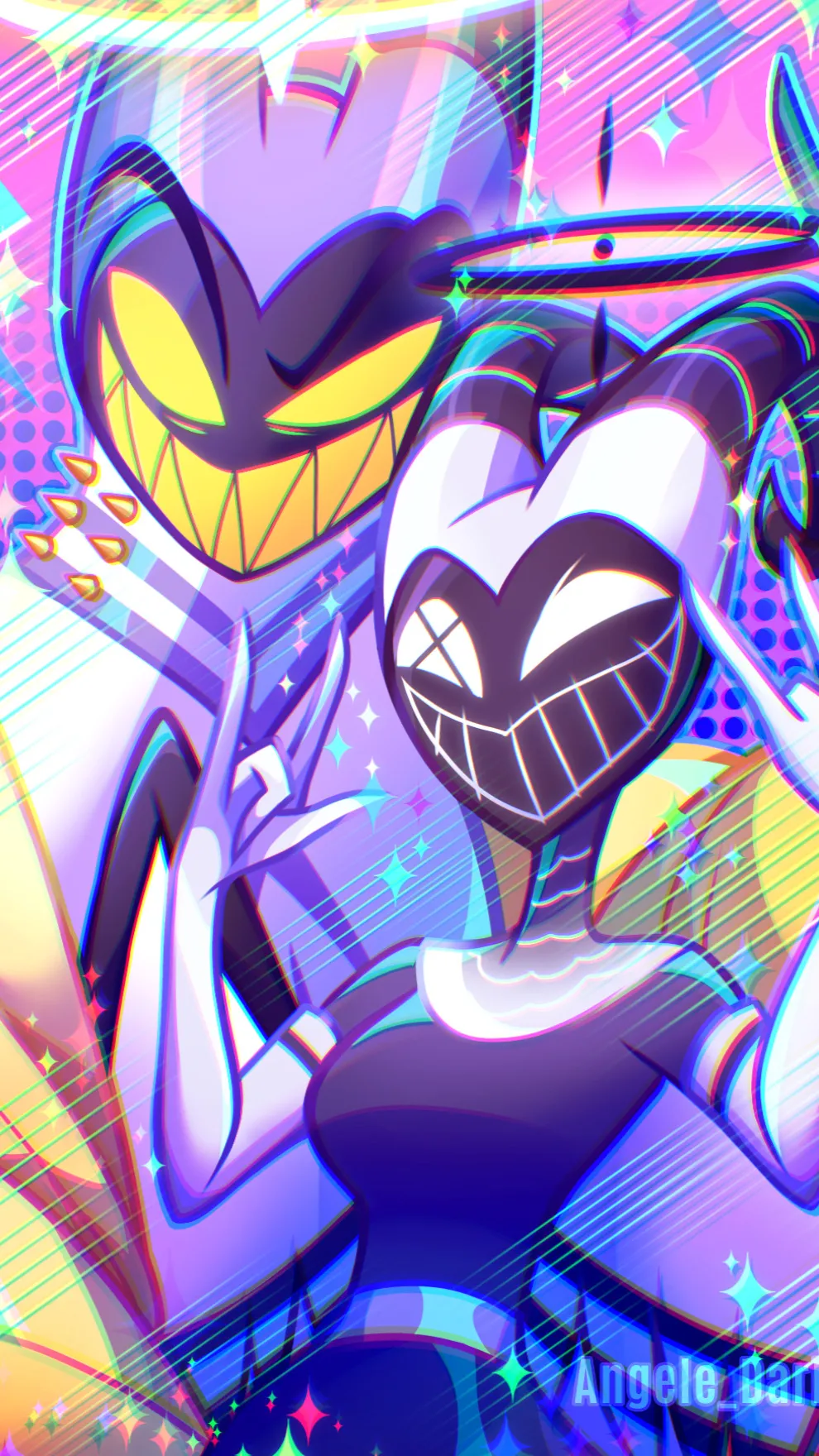 ai character: ✨Guitarspear✨ background