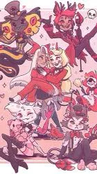 ai character: Hazbin Hotel background