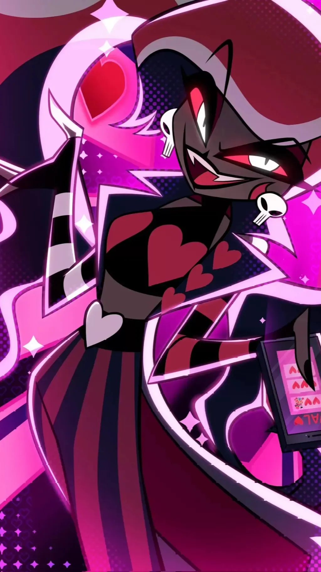 ai character: Velvette background