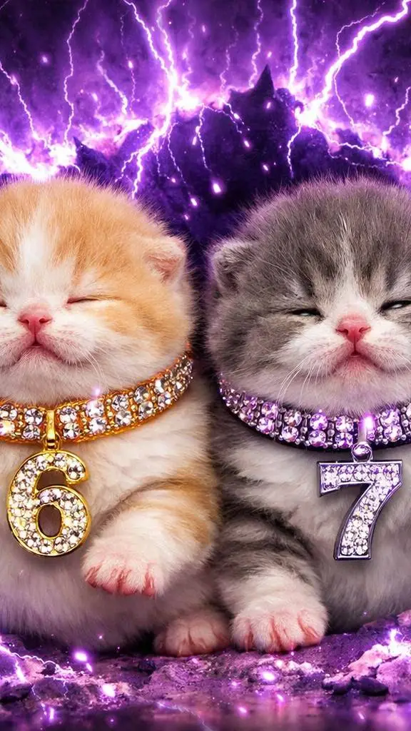ai character: Los  gatitos background