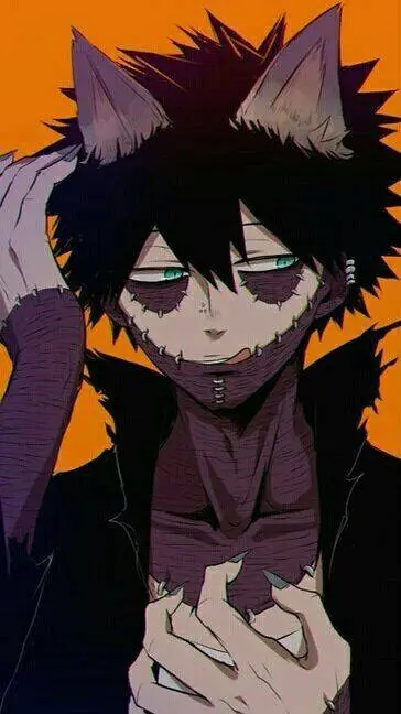 ai character: Dabi secret quirk  background