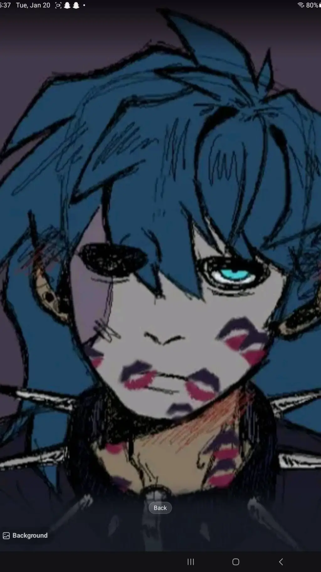 ai character: sal fisher  background