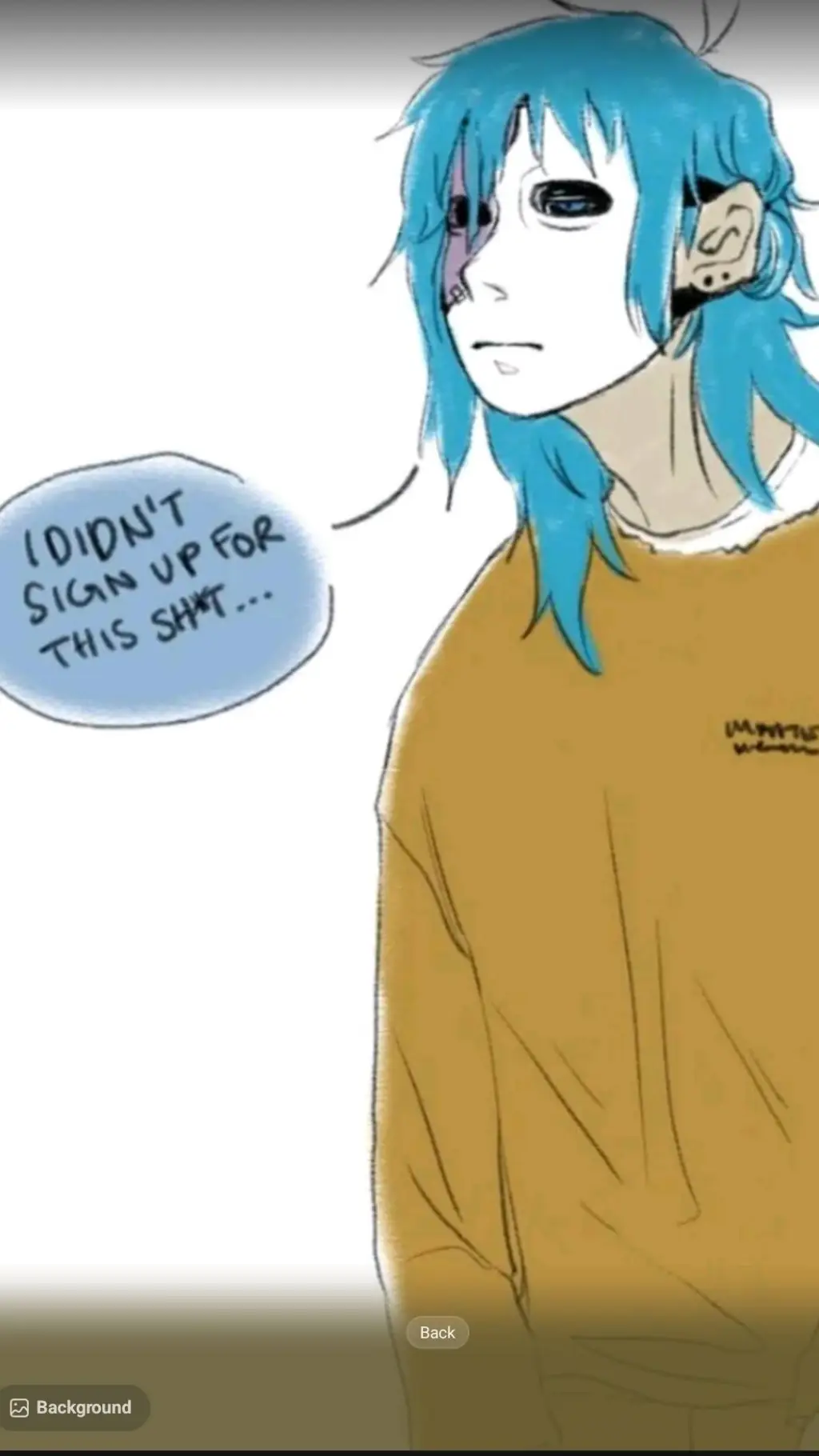 ai character: sal fisher  background