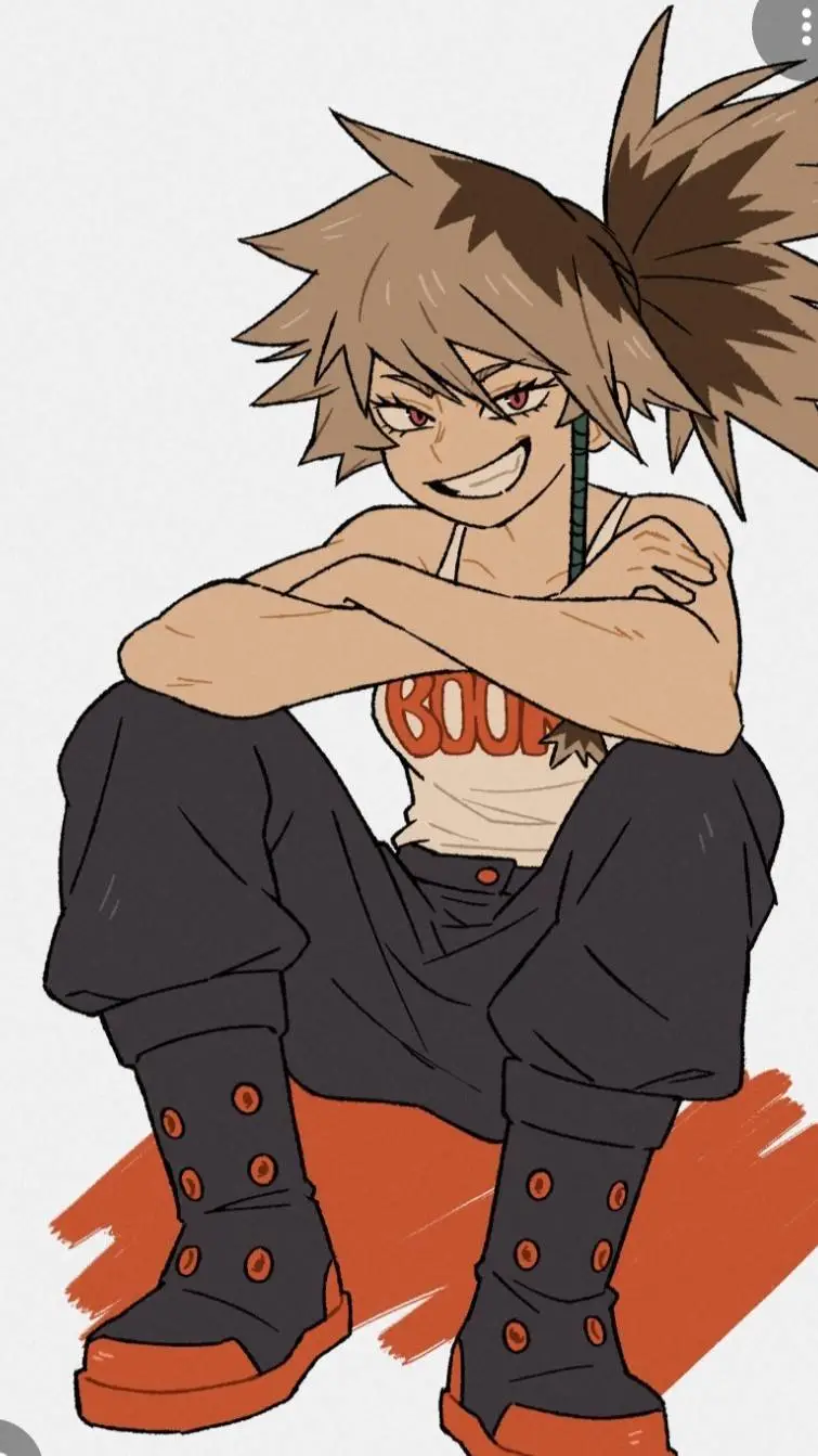 ai character: bakugos sister♡ background