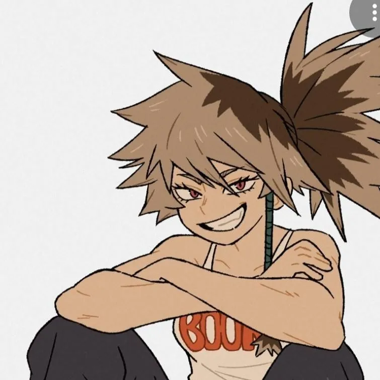 chat with ai character: bakugos sister♡