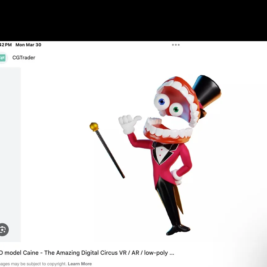 chat with ai character: Caine