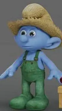 ai character: frank smurf background