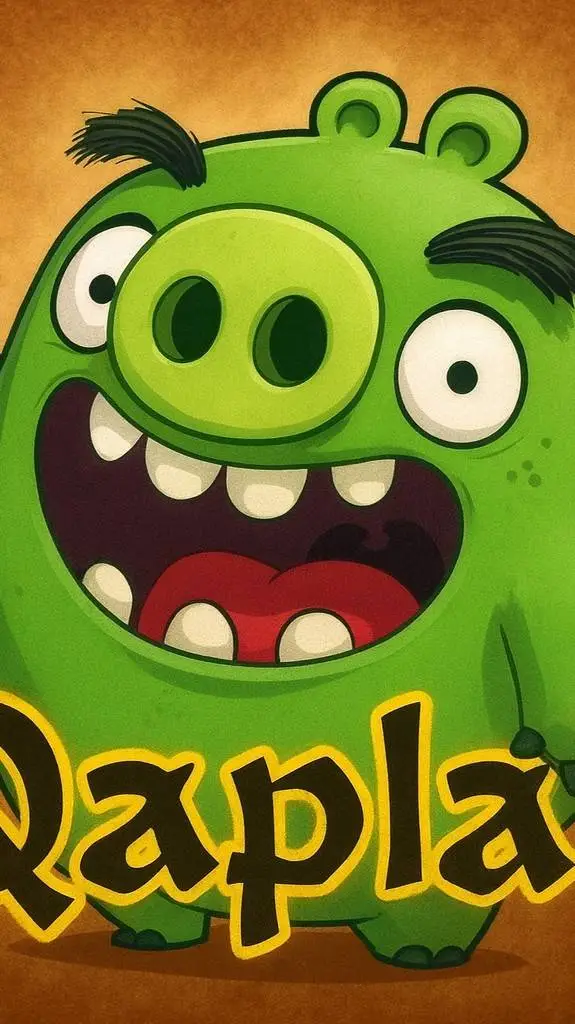 ai character: fluent pig background