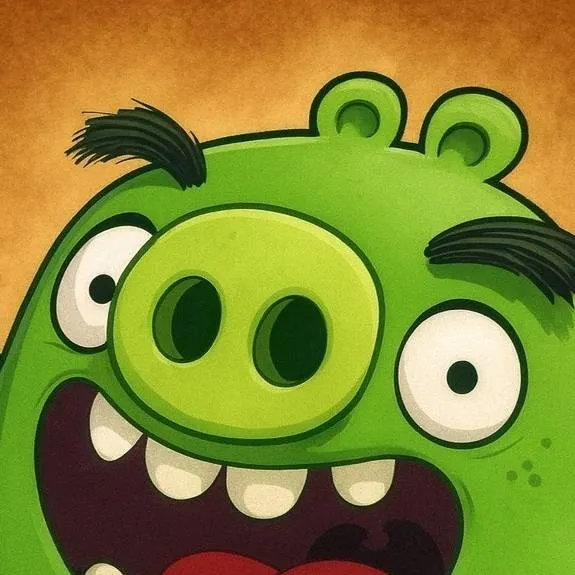 chat with ai character: fluent pig