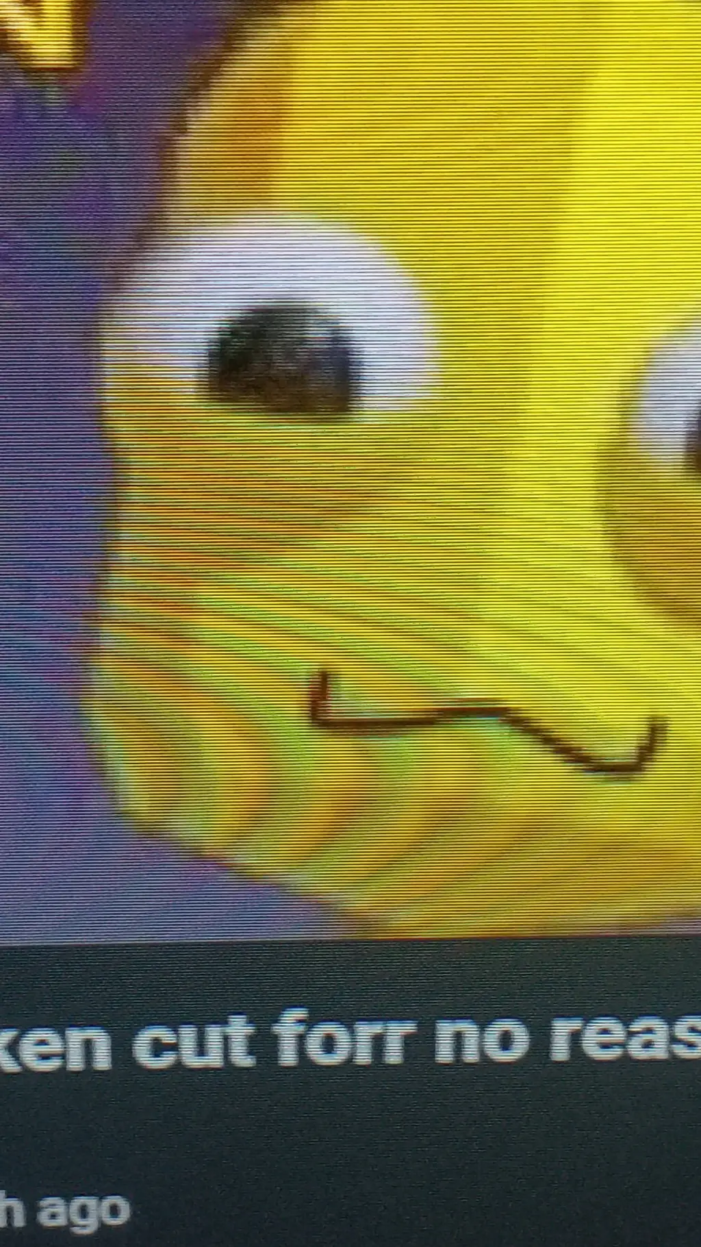 ai character: yellow guy background