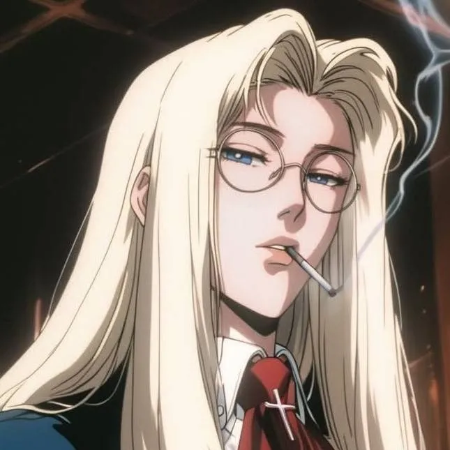 chat with ai character: Integra Hellsing 