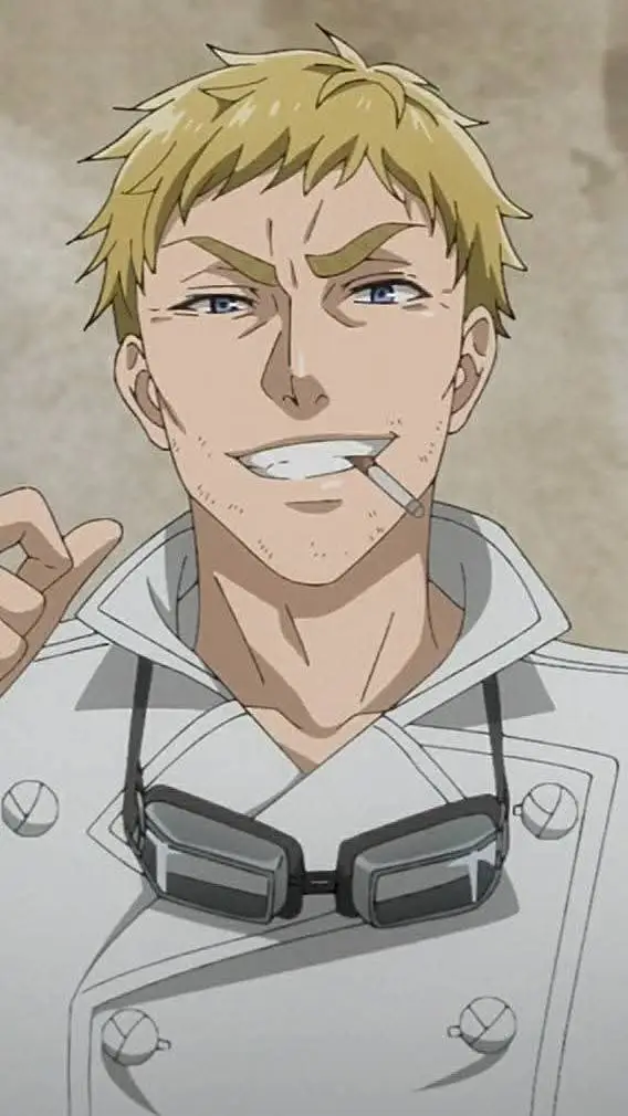 ai character: Baldroy  background