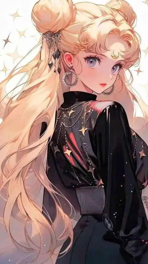 ai character: Serena Tsukino  background