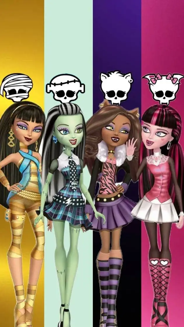 ai character: chicas moster High background