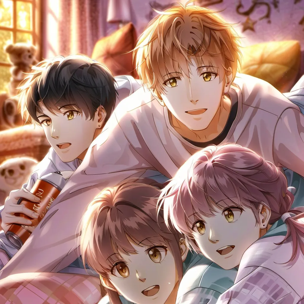 chat with ai character: sleepover now