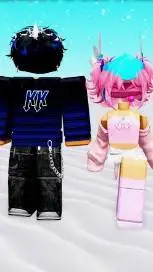 ai character: 💙🩷Kyle and vani!🩷💙 background