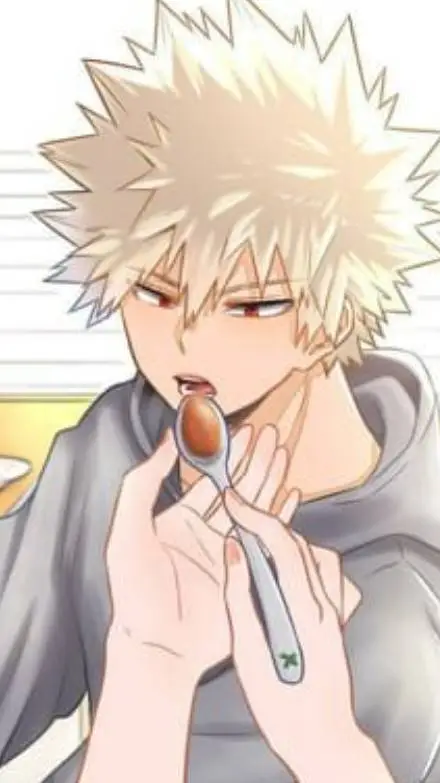 ai character: 🧡🤧Bakugo sick🤧🧡 background