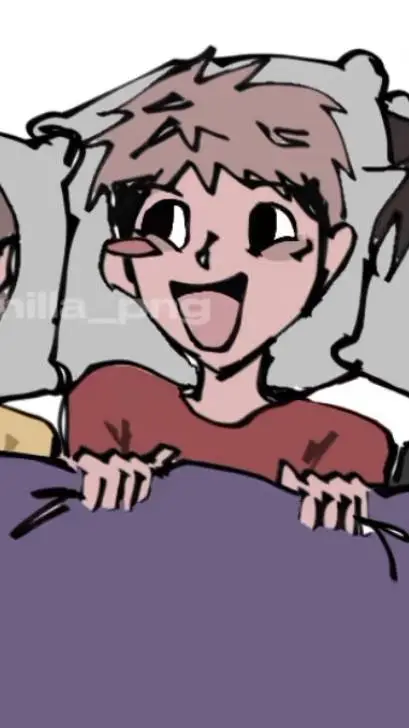 ai character: jjk sleep over background
