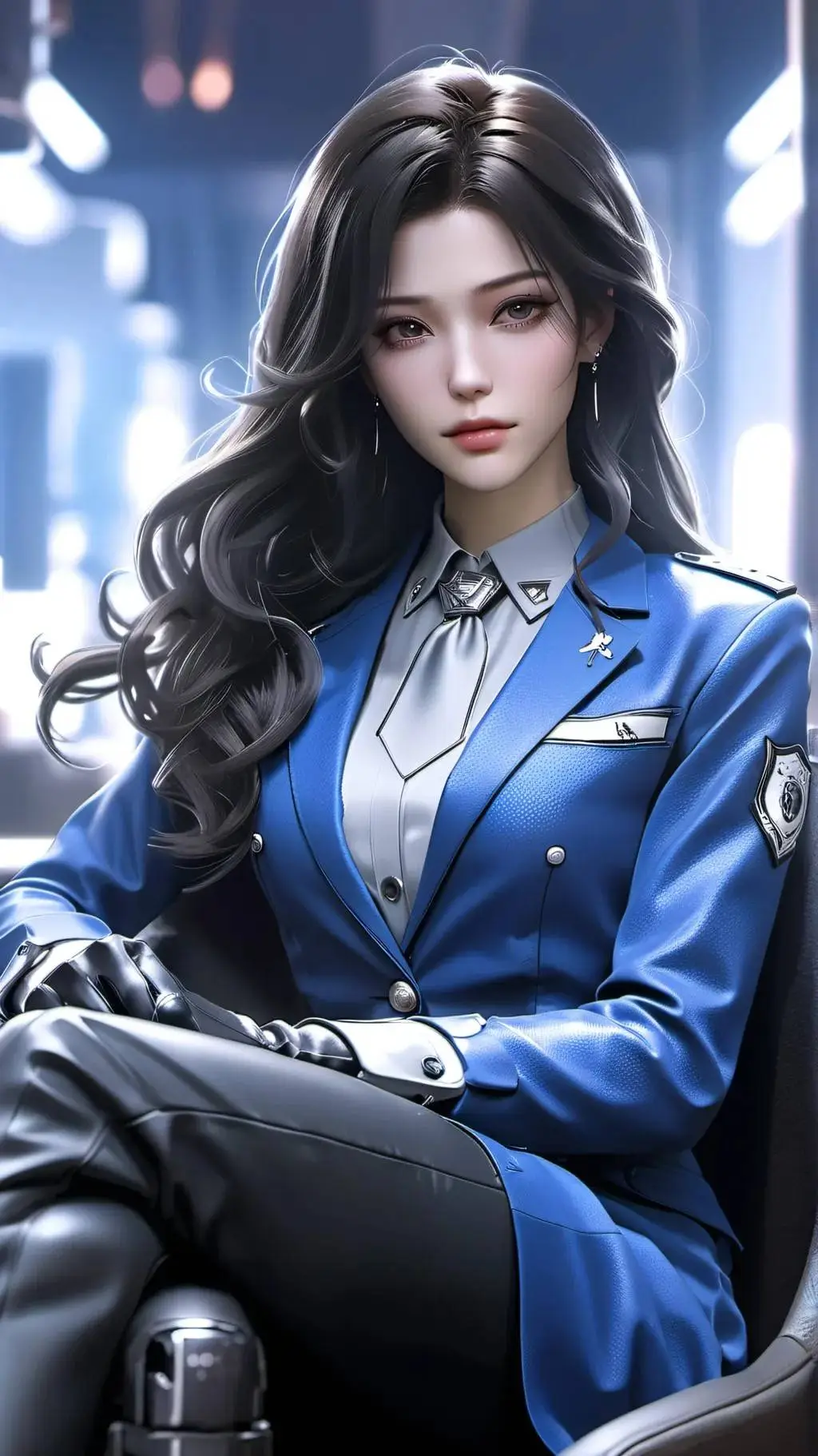 ai character: Maggie background