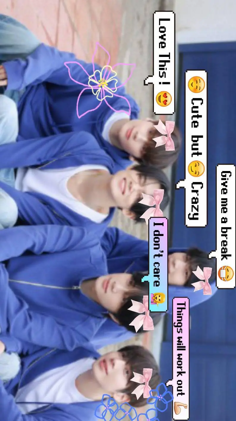 ai character: TXT.. background