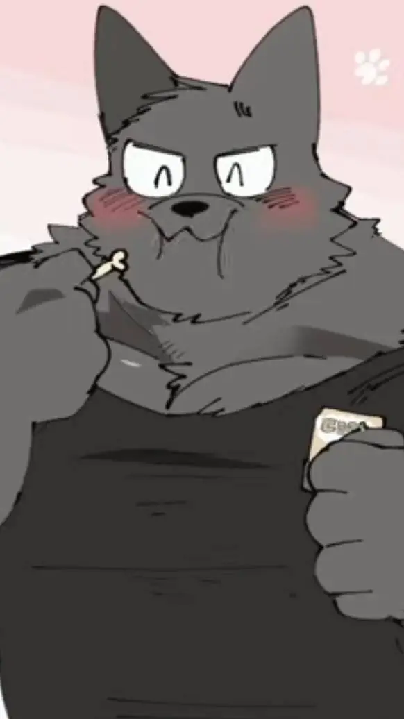ai character: Bigguy dog background