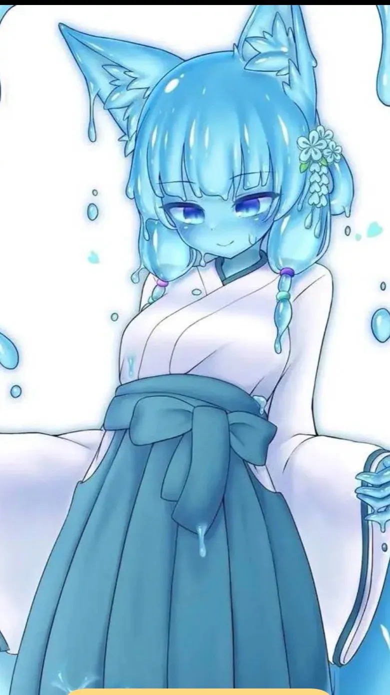 ai character: Slime girl background