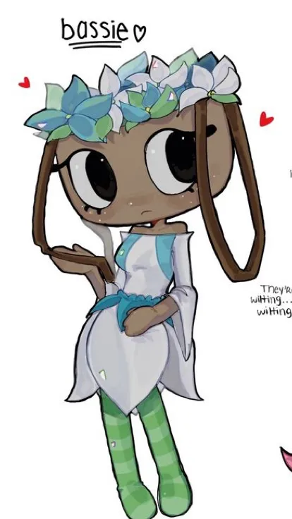 ai character: 🦋🫧*+*bassie*+* background