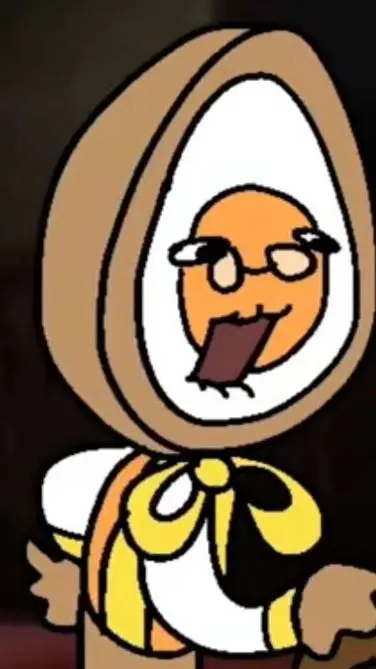 ai character: Grandpa eggson background