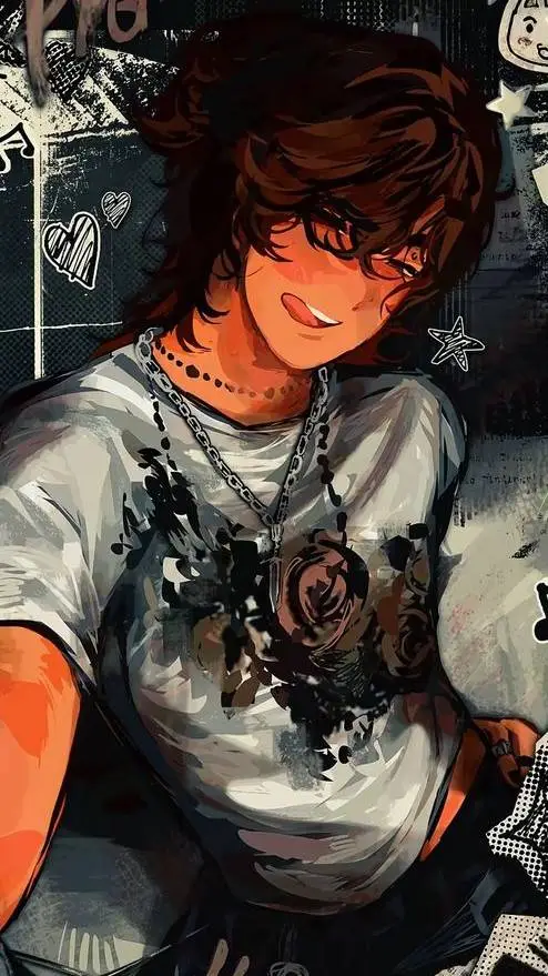 ai character: 🍍Rosel🐿 background