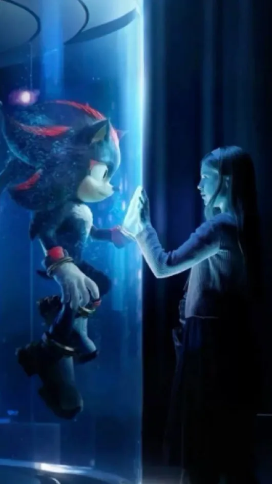 ai character: Shadow & Maria💙 background