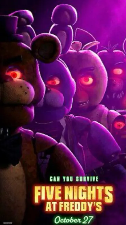 ai character: 💜MHA IN FNAF🖤 background