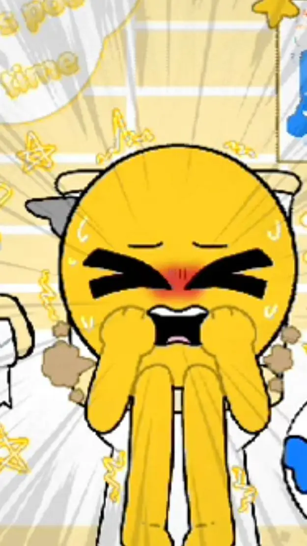 ai character: yellow ppt :)  background