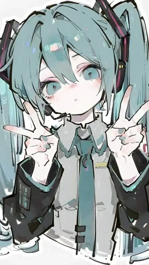 ai character: Miku background