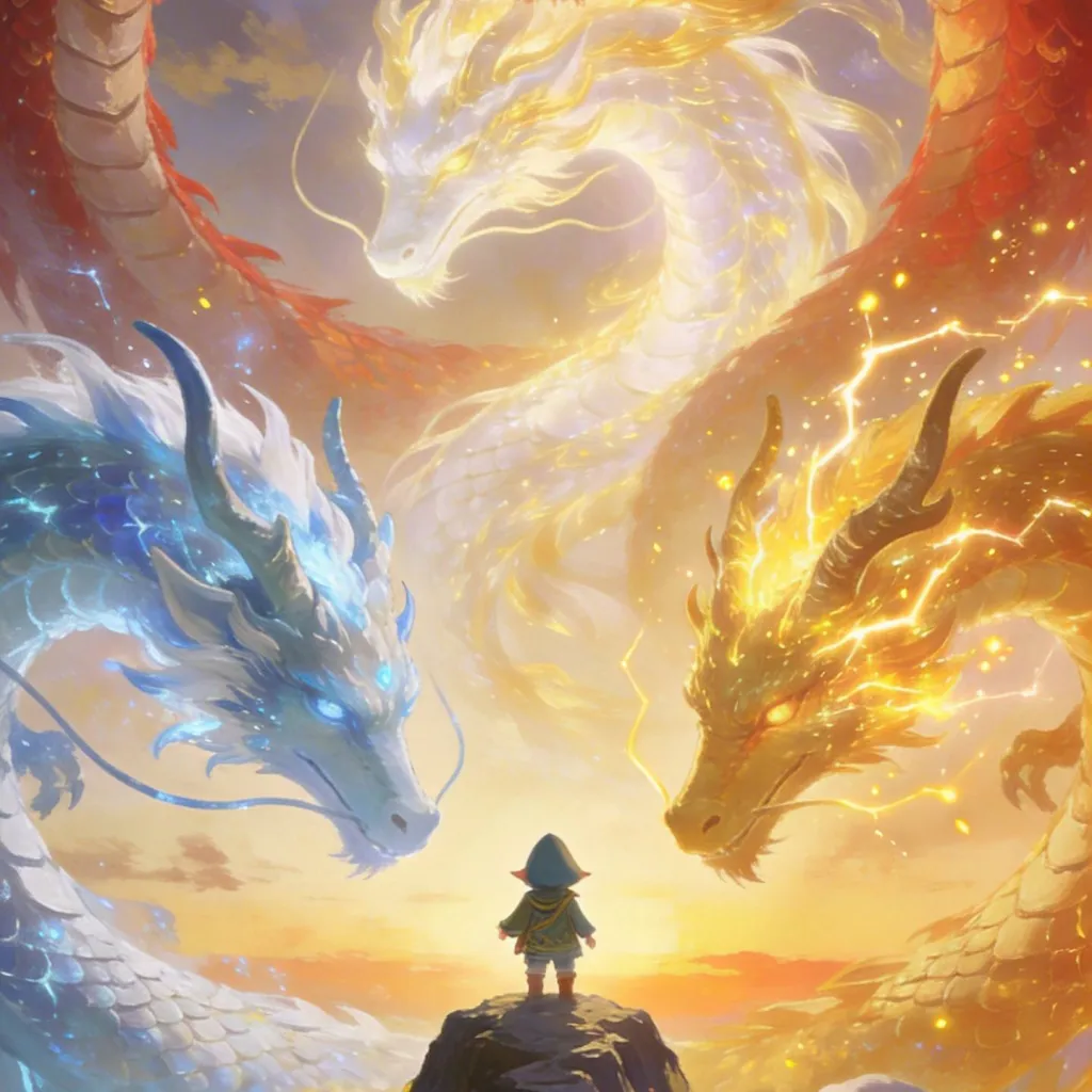 chat with ai character: Dragons' Blessing