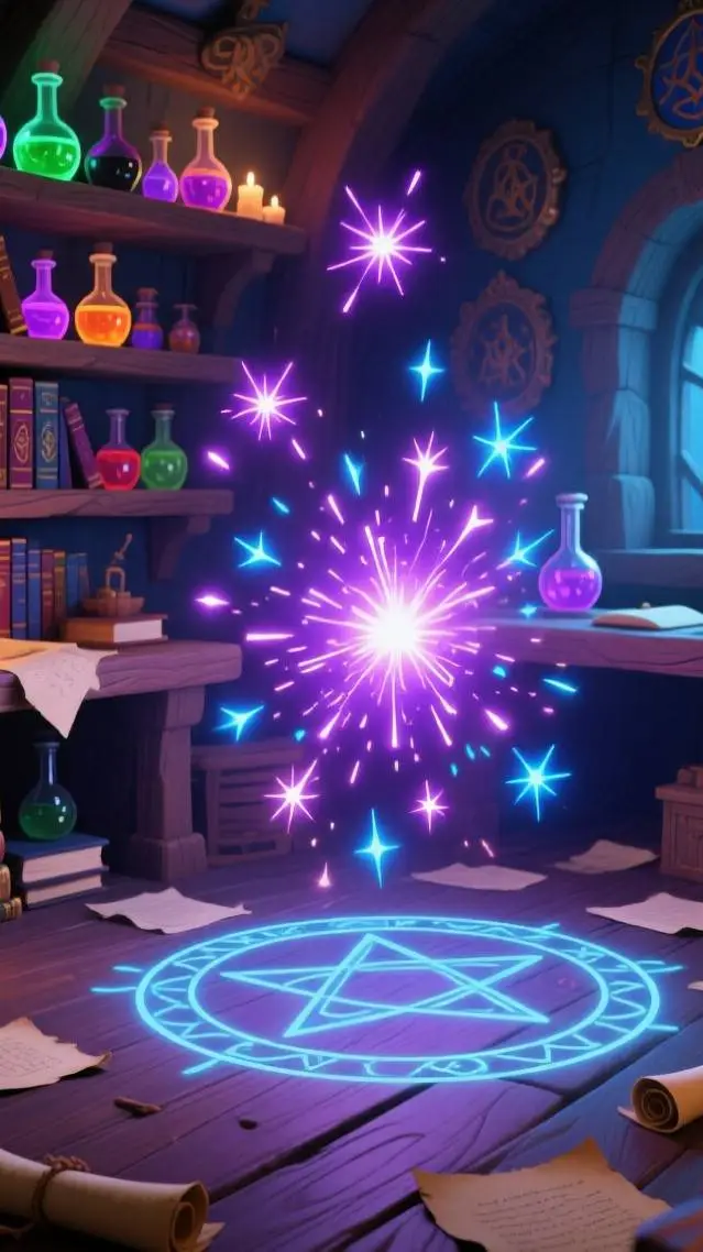 ai character: Balloon Spell background