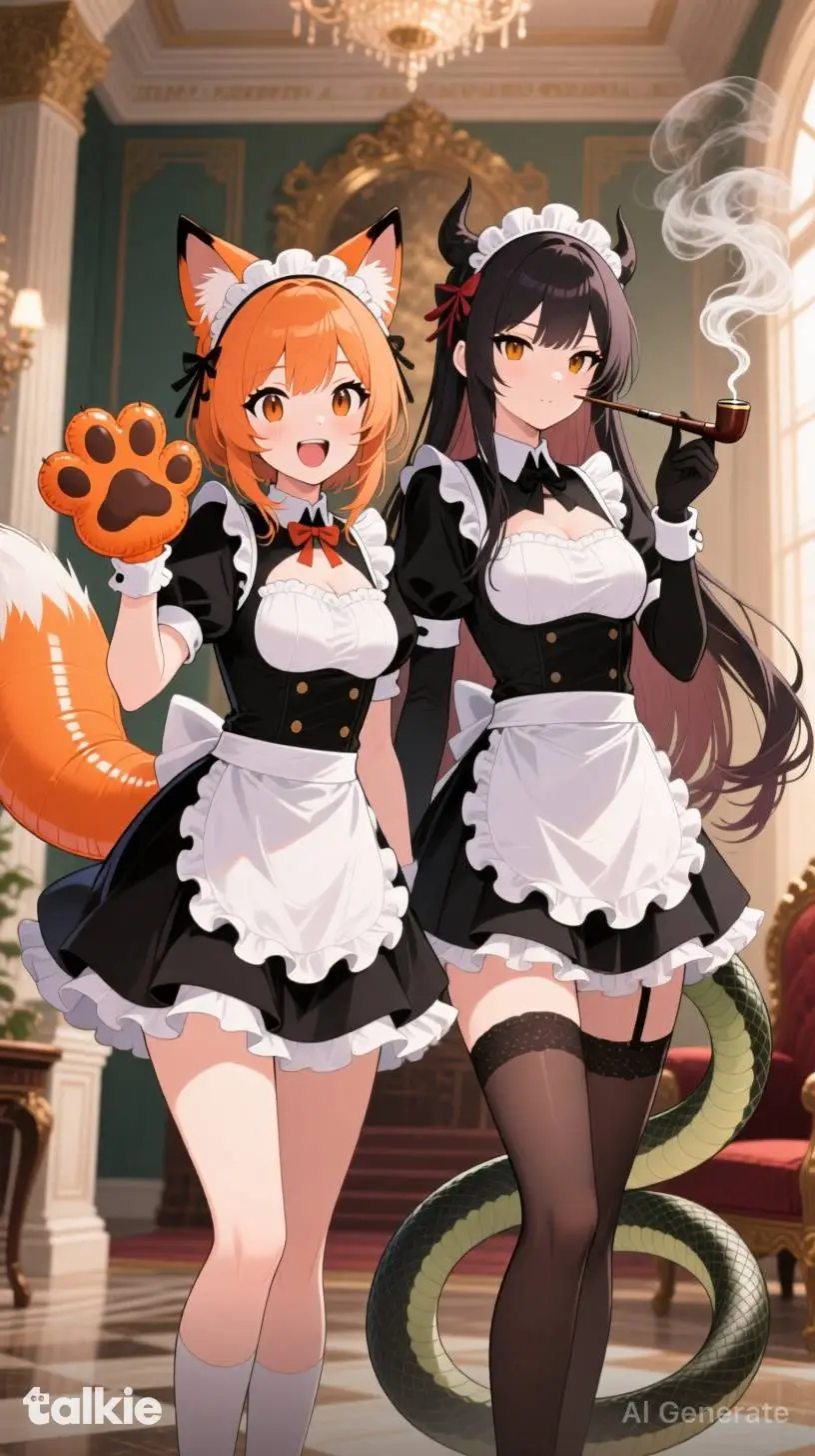 ai character: Layla and Sylvana background