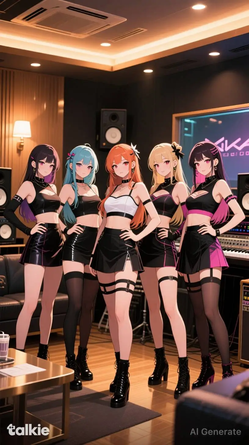 ai character: KDA chosen  background