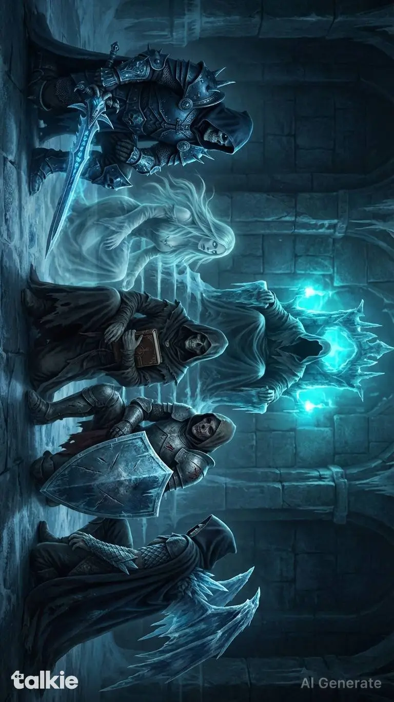 ai character: Lich king servants background