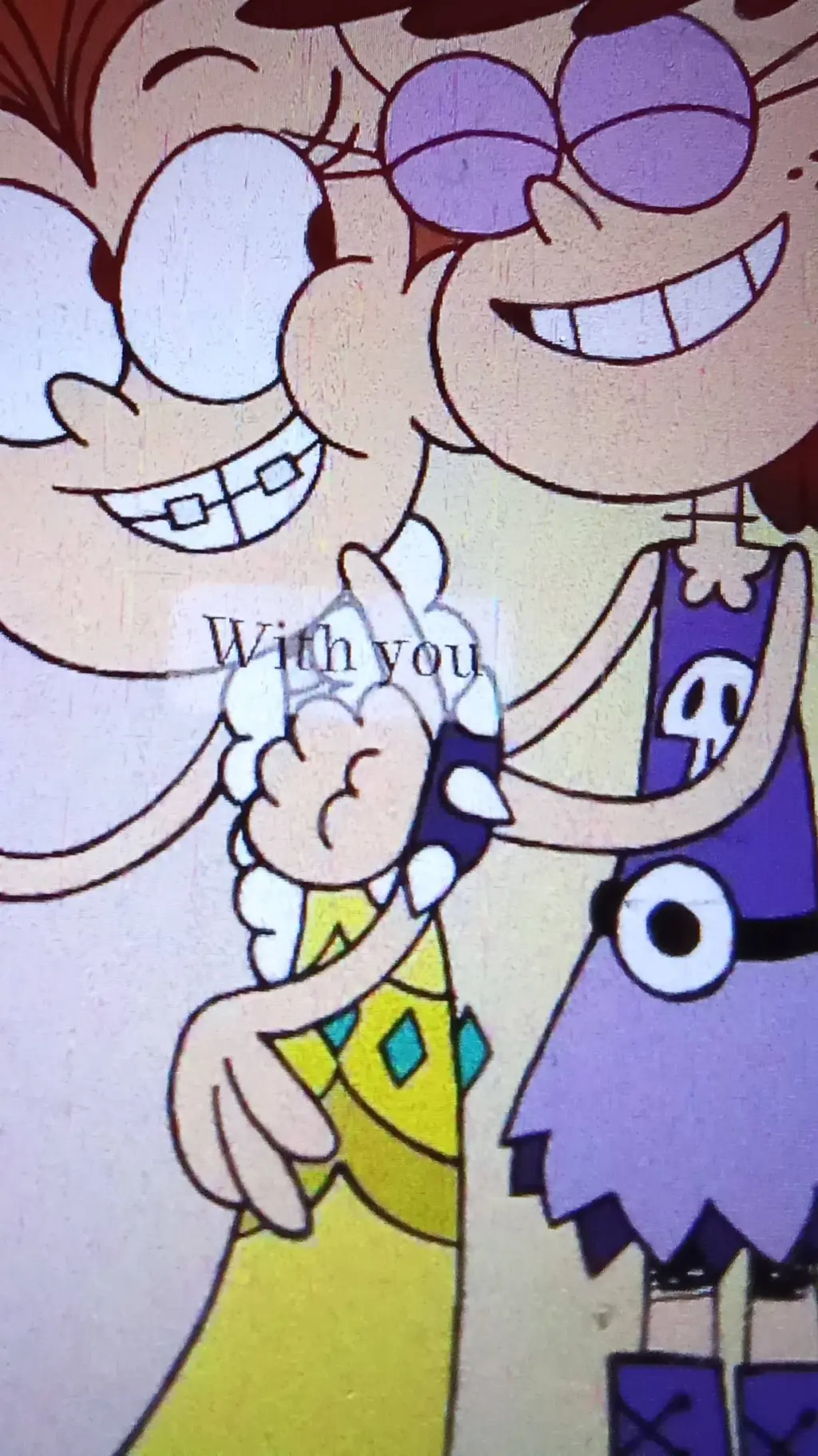 ai character: LOUD HOUSE  background